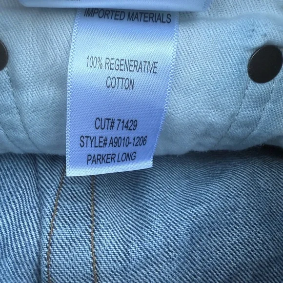 Agolde Classic Blue Jean Shorts